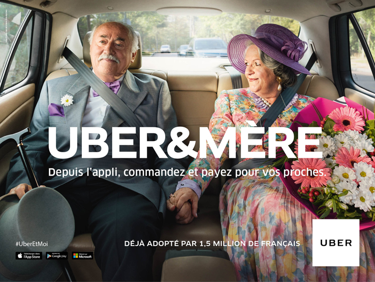 Uber - campagne de communication - blog LUCIOLE