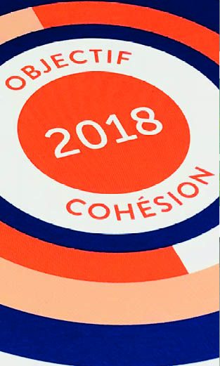 Assemblée des communautés de France - Vœux 2018 carte imprimée - LUCIOLE